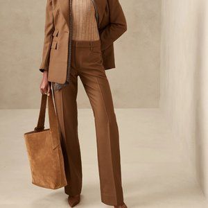 BANANA REPUBLIC LIDO STRAIGHT ITALIAN WOOL PANT NWT